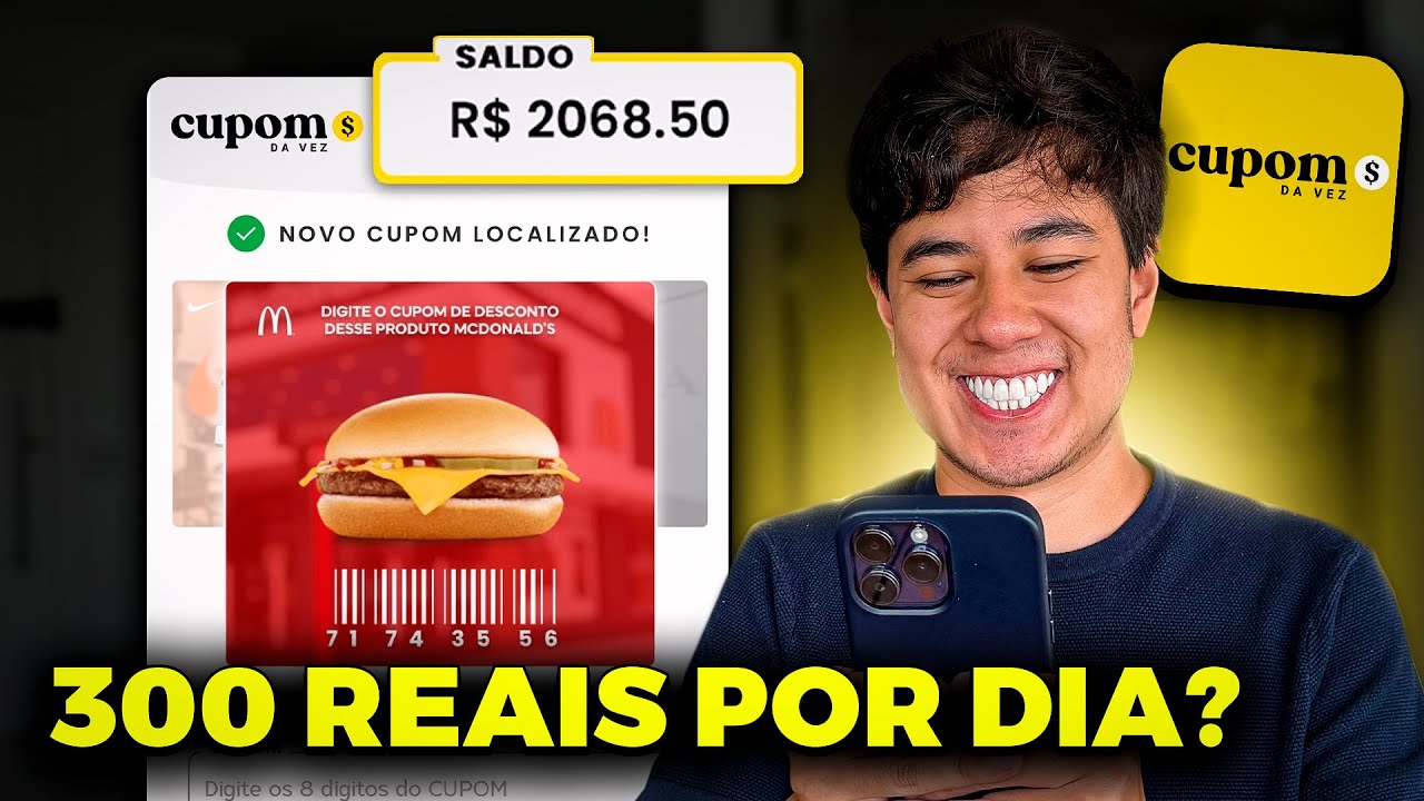 CUPOM DA VEZ &Eacute; GOLPE? REVELEI TODA A VERDADE!