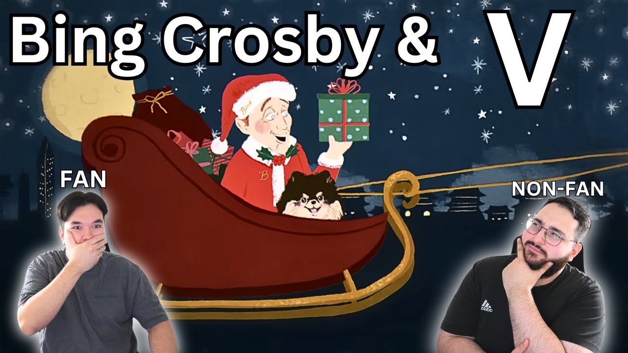 First Time Listening to Bing Crosby x V (of BTS) “White Christmas” (Official Video) REACTION
