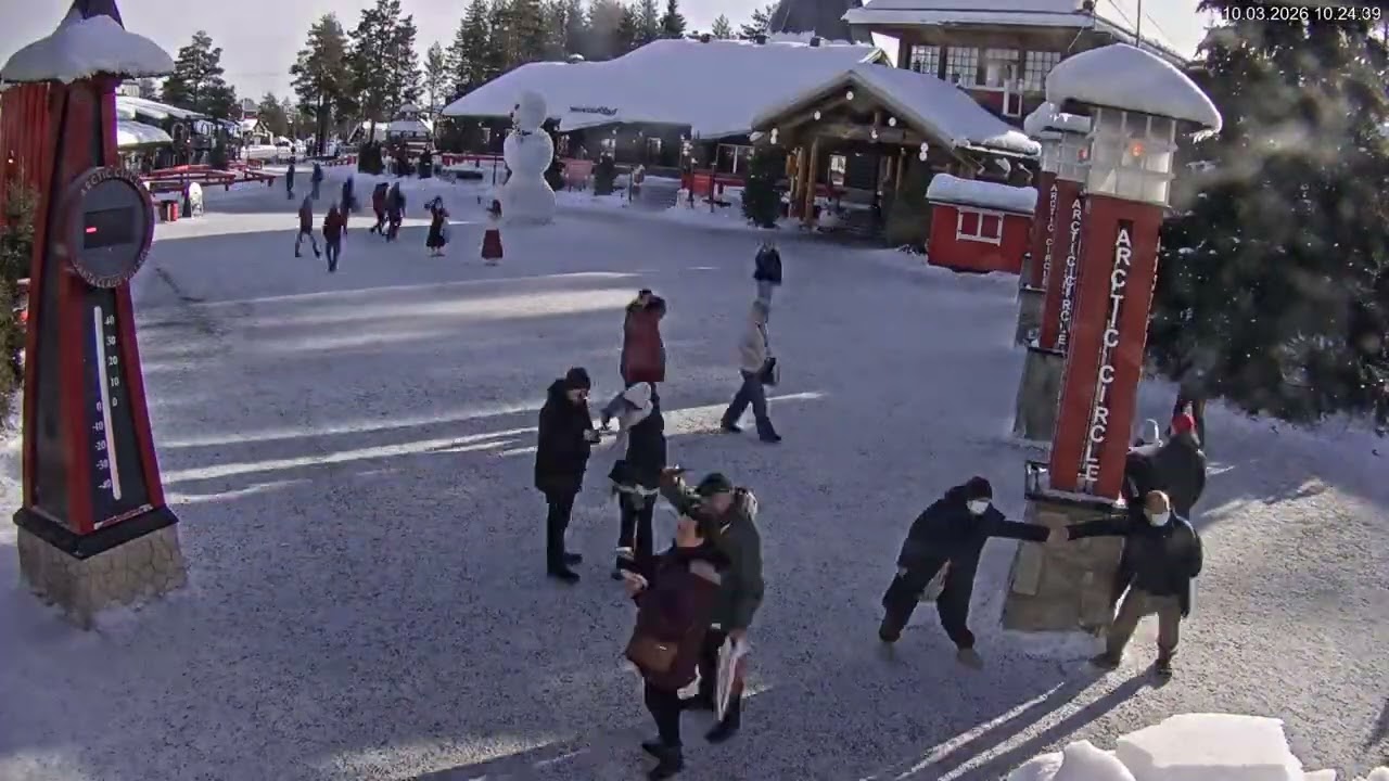 Finland - Santa Claus Village Timelapse 10.3.2026