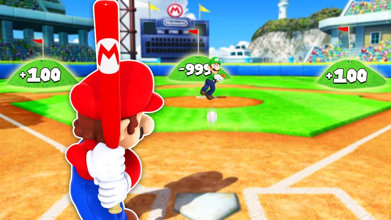 I BROKE THIS MARIO BASEBALL GAME AND MADE IT GOLF