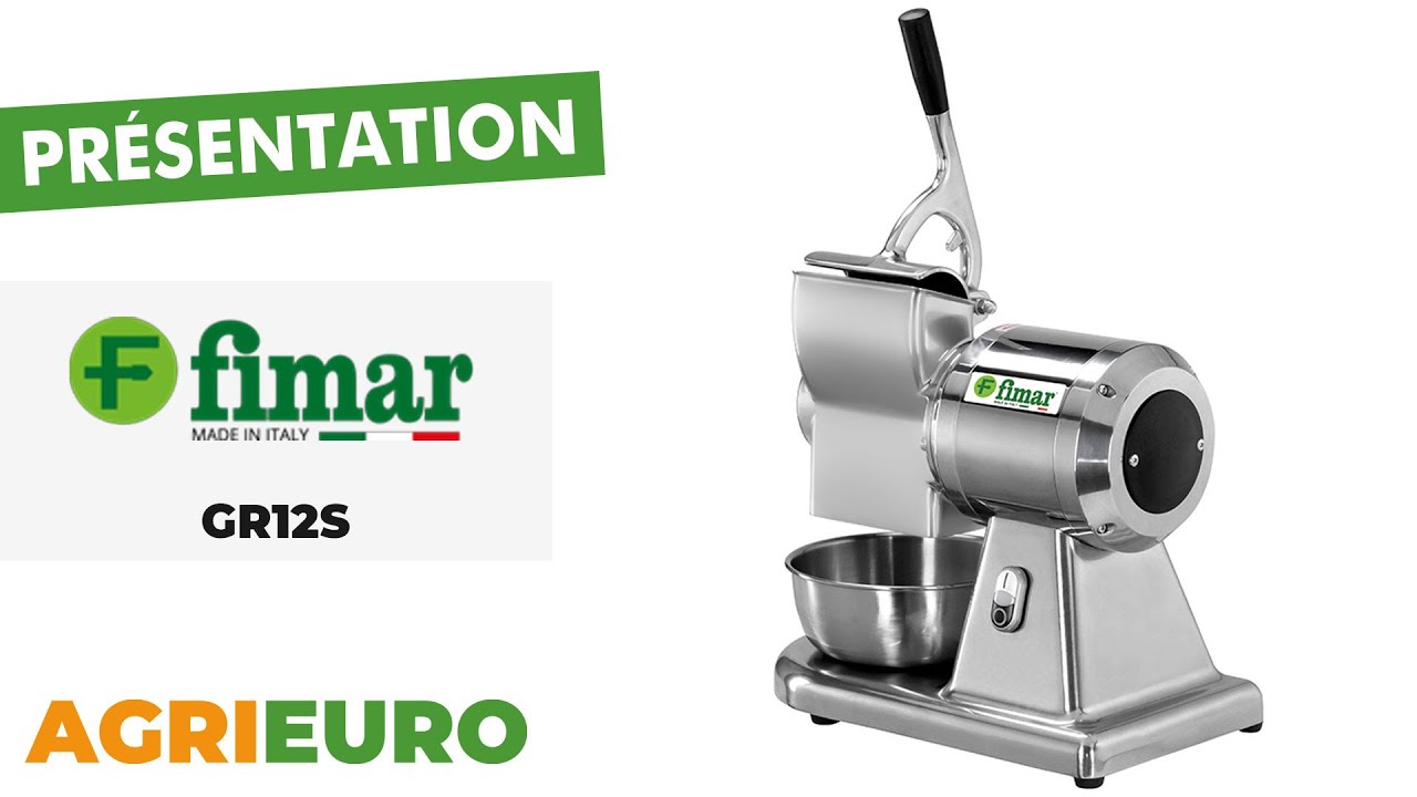 FIMAR GR12S - Râpe électrique - 230 V - 1 CV - Présentation