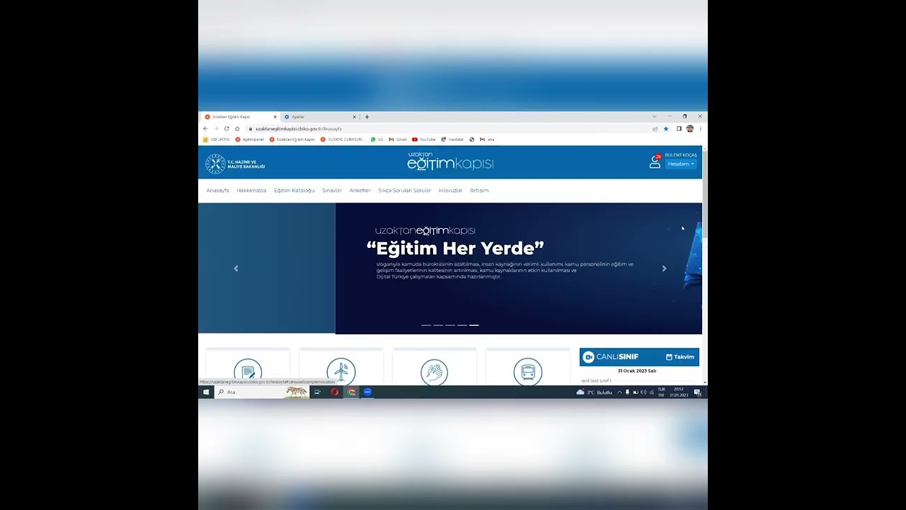 Uzaktan Eğitim Kapısı (CBİKO)