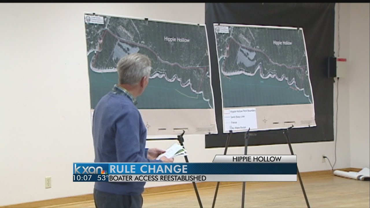 Boats allowed back in to Hippie Hollow
