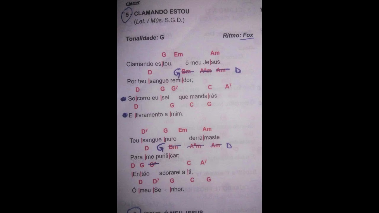 Louvor 05. Clamando estou. Maranata. violão e voz. ALUNOS ICM