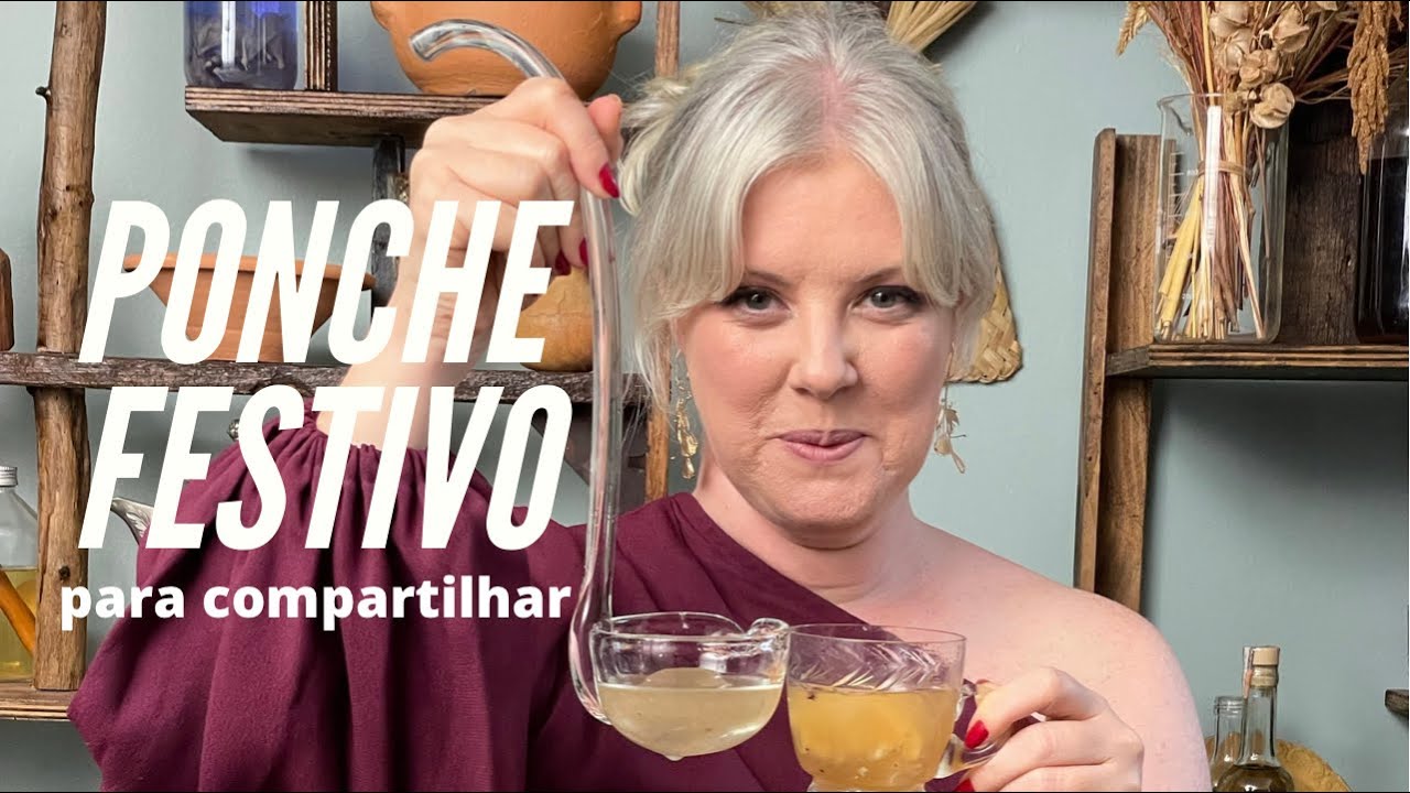 DRINK DE NATAL: PONCHE para COMPARTILHAR
