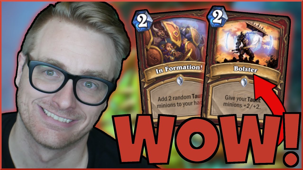BOLSTER TOO STRONG? Build a WALL with Quest TAUNT Warrior | Scholomance Academy | Wild Hearthstone
