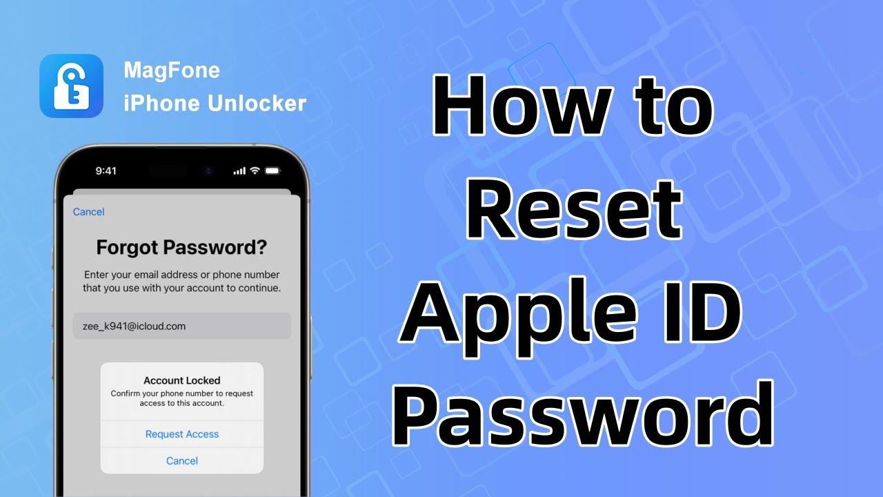 Как сбросить пароль Apple ID