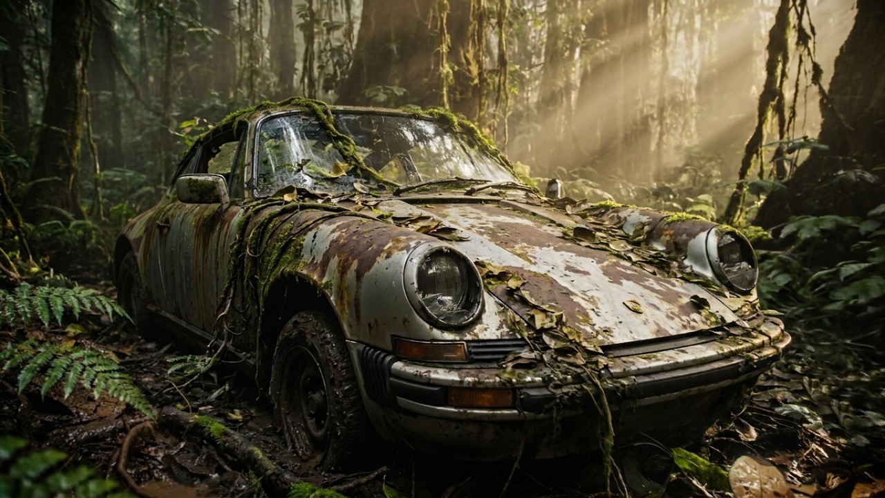 I Found a Porsche 911 Abandoned in the Jungle! (ASMR Restoration)