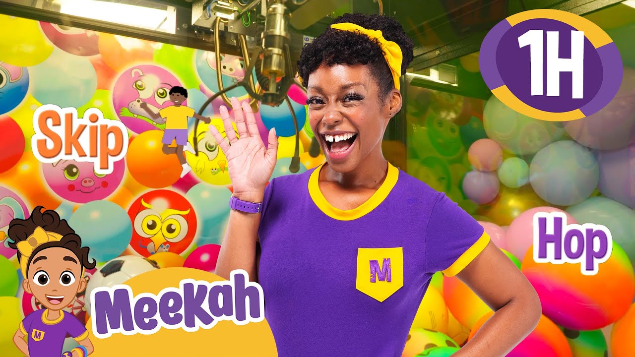 Meekah Hops Through a Crazy Obstacle Course! | Meekah | Celebrating Black History Month