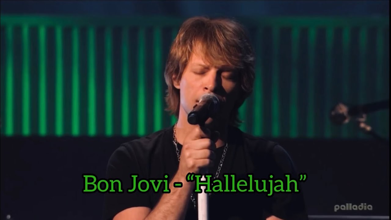Bon Jovi - “Hallelujah” Unplugged on VH1 2007 HD