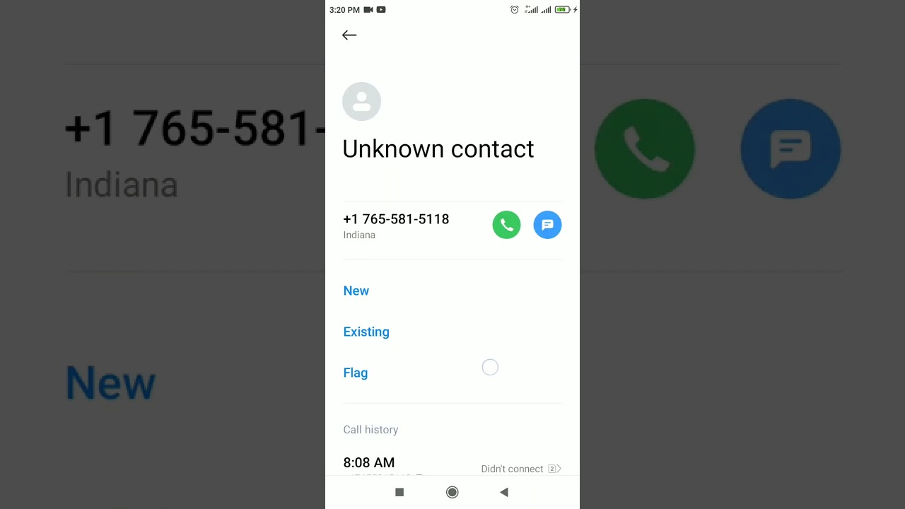 How to delete Call history detail of a phone Number in Redmi 7A MIUI 12.5 Version designed by Xiaomi