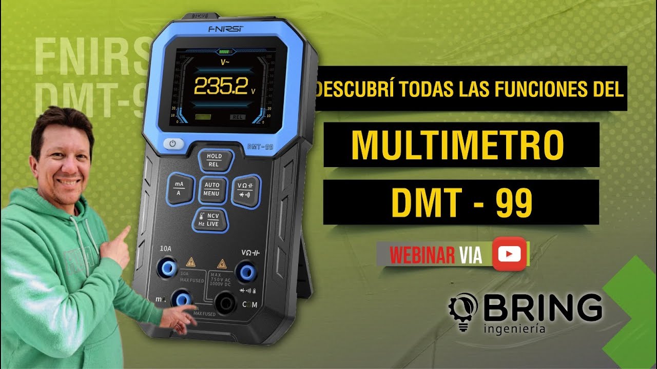 Review completa del tester FNIRSI DMT-99