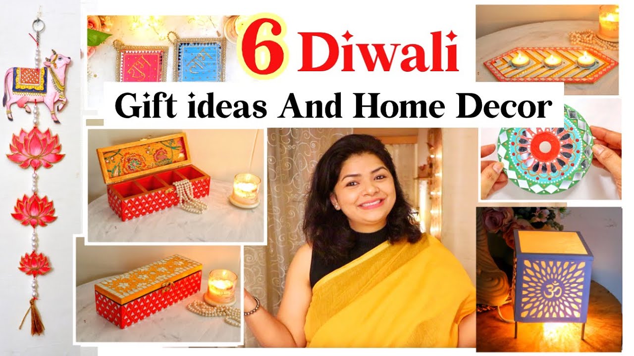 6 Easy DIY✨Budget-Friendly✨ Home Decor and Gift 💡 for Diwali 🪔