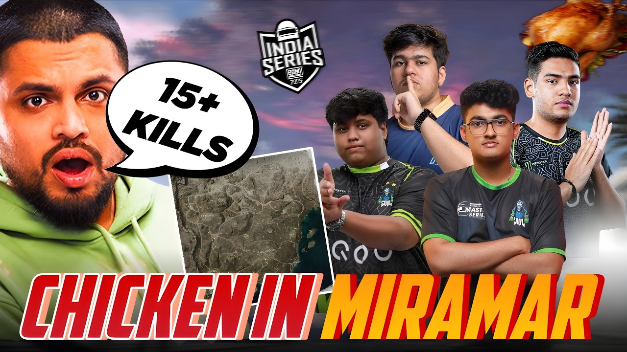 UNBELIEVABLE CHICKEN DINNER BY TEAM iQOOSouL 🔥🚀