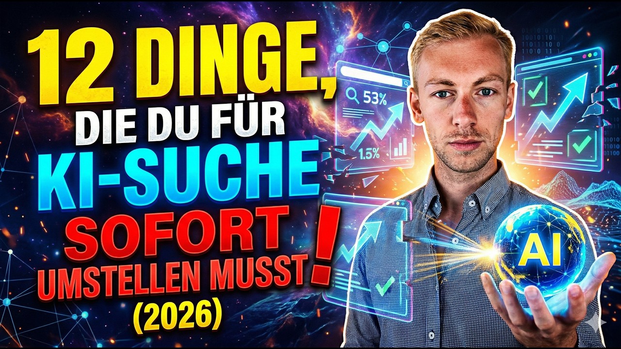 12 Dinge, die du für KI-Suche sofort umstellen musst (2026)