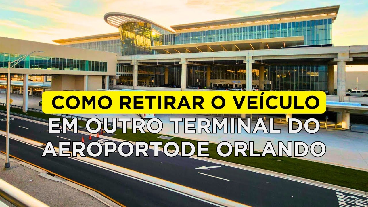 How to pick up your car at a different terminal at Orlando Airport (MCO) | Terminal C for Food & ...