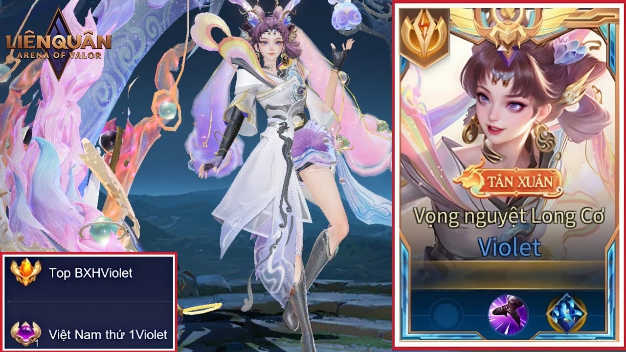 2 Trong 1 Hành Trình Leo TOP BXH Violet + Chinh Phục Số Sao Cao Nhất Của TOP 1 Violet Let Go