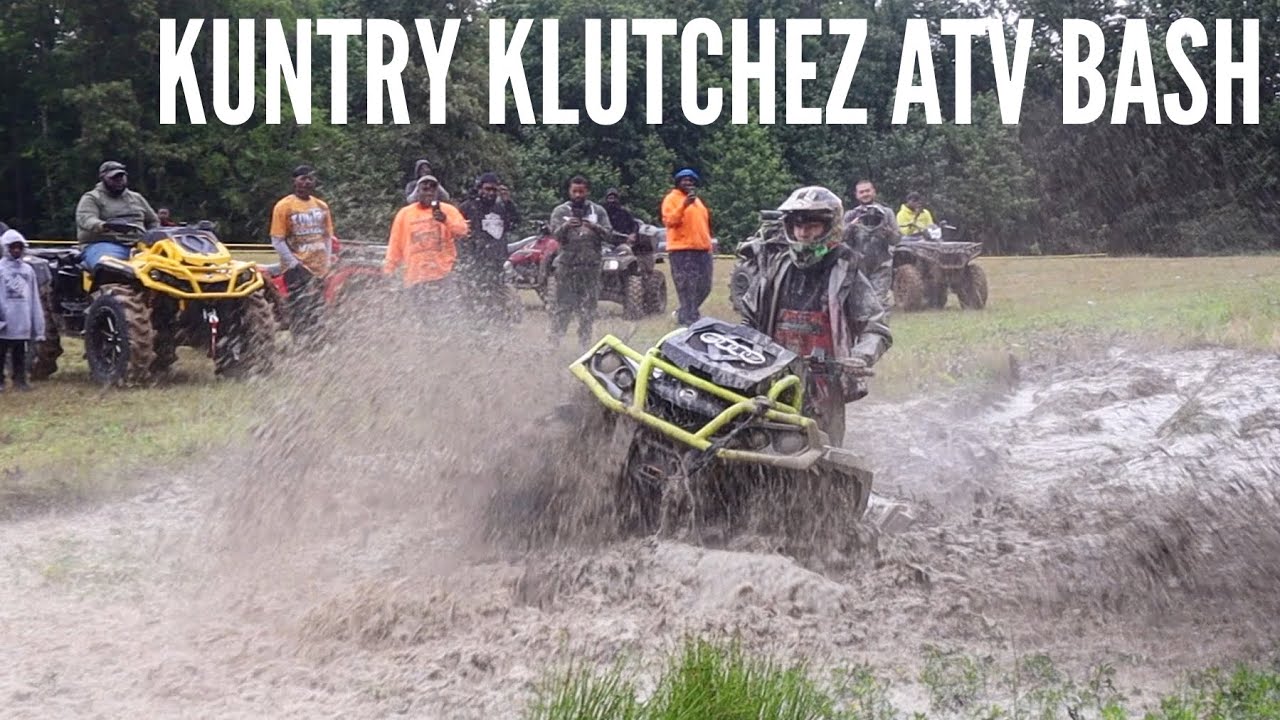 We SENT IT at the Kuntry Klutchez Atv Bash!!