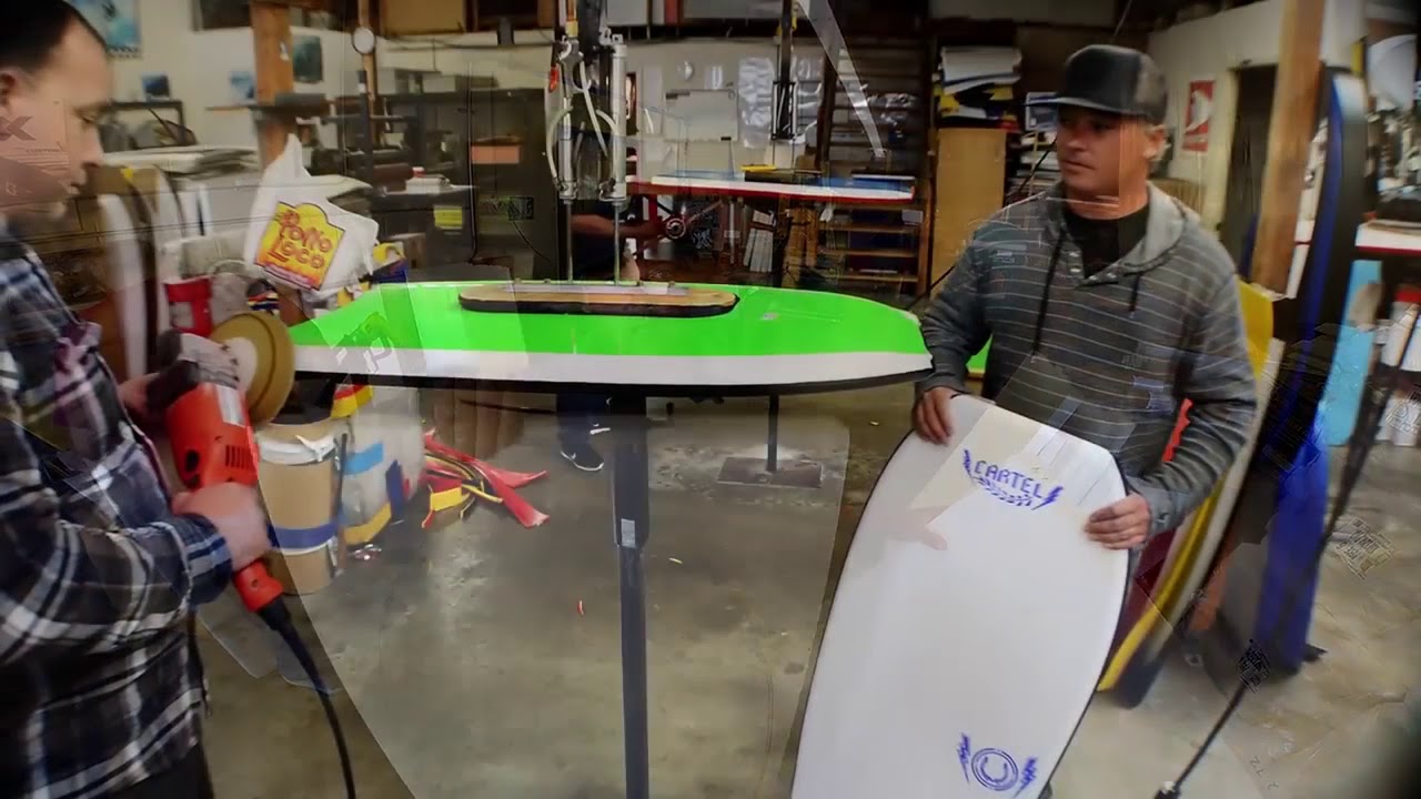 How Bodyboard and Flow boards are made in the USA.