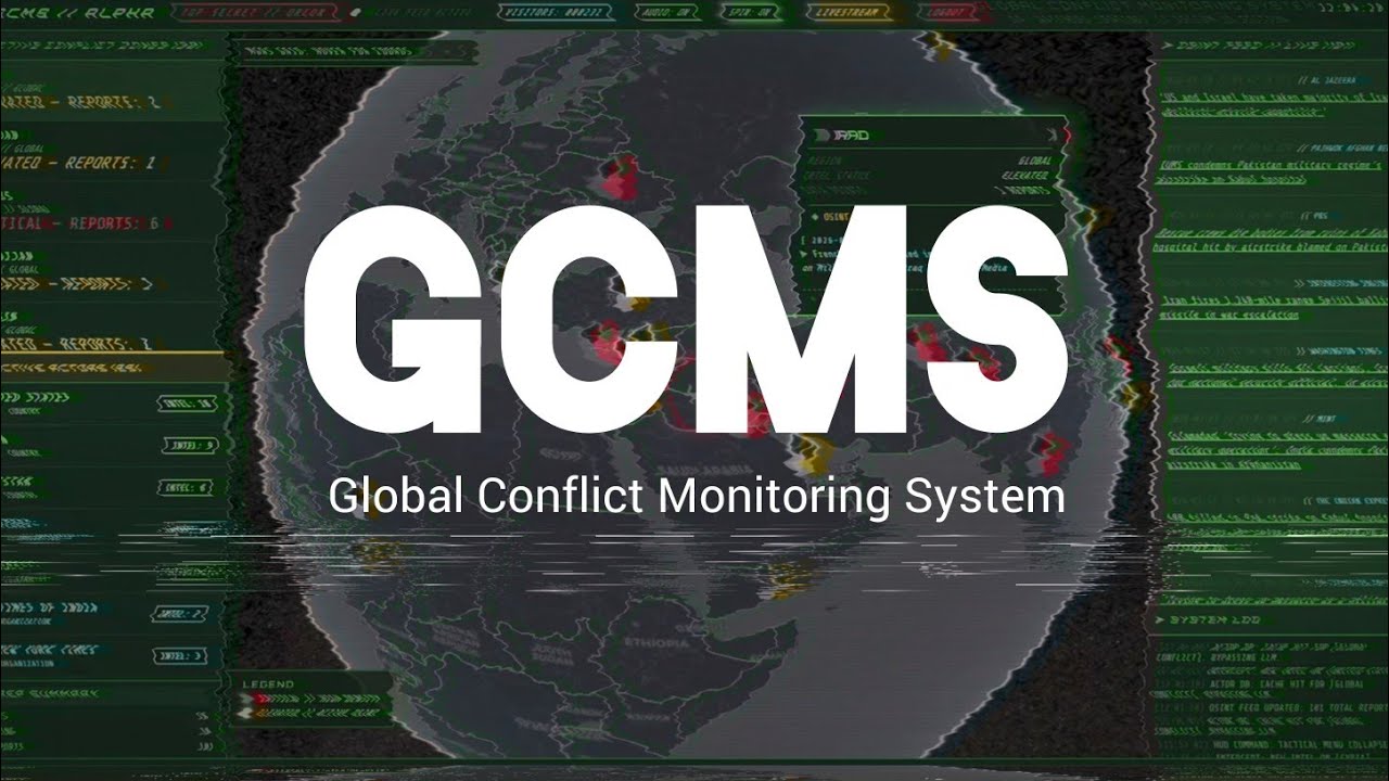 GCMS (Global Conflict Monitoring System), explanation feature on app