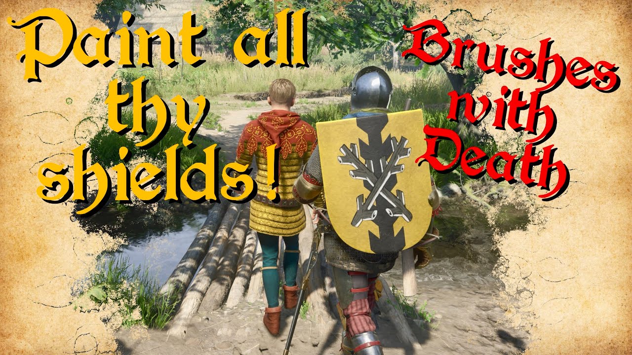 Paint all your shields in new Brushes with Death DLC | Kingdom Come: Deliverance II