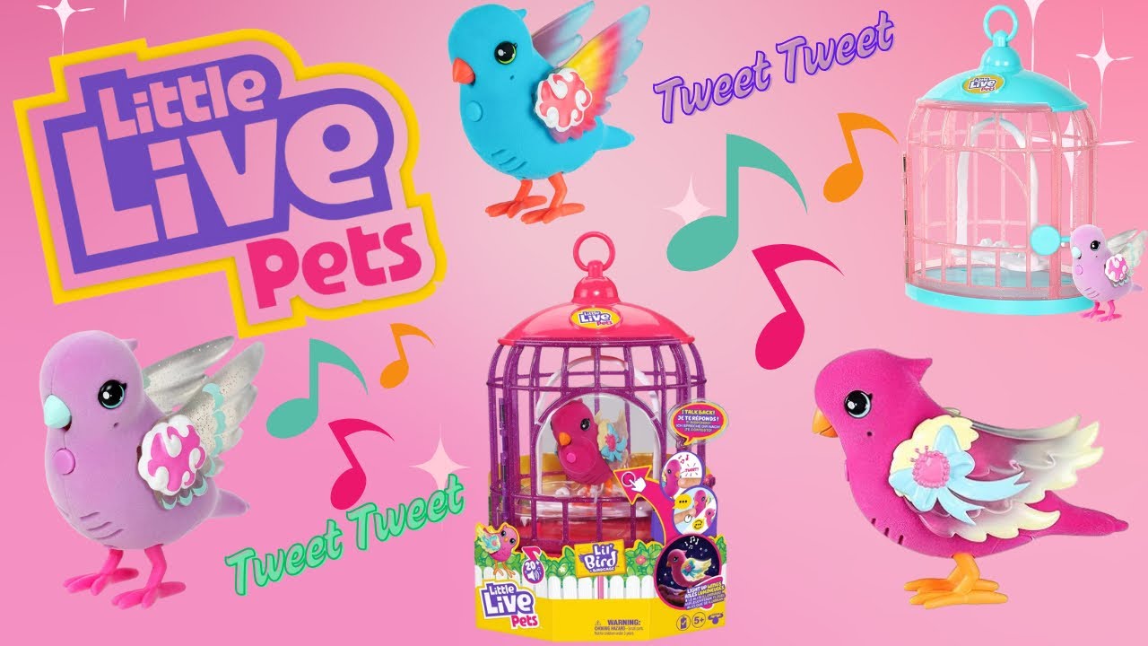 Распаковка и прохождение Little Live Pets Lil Bird & Birdcage