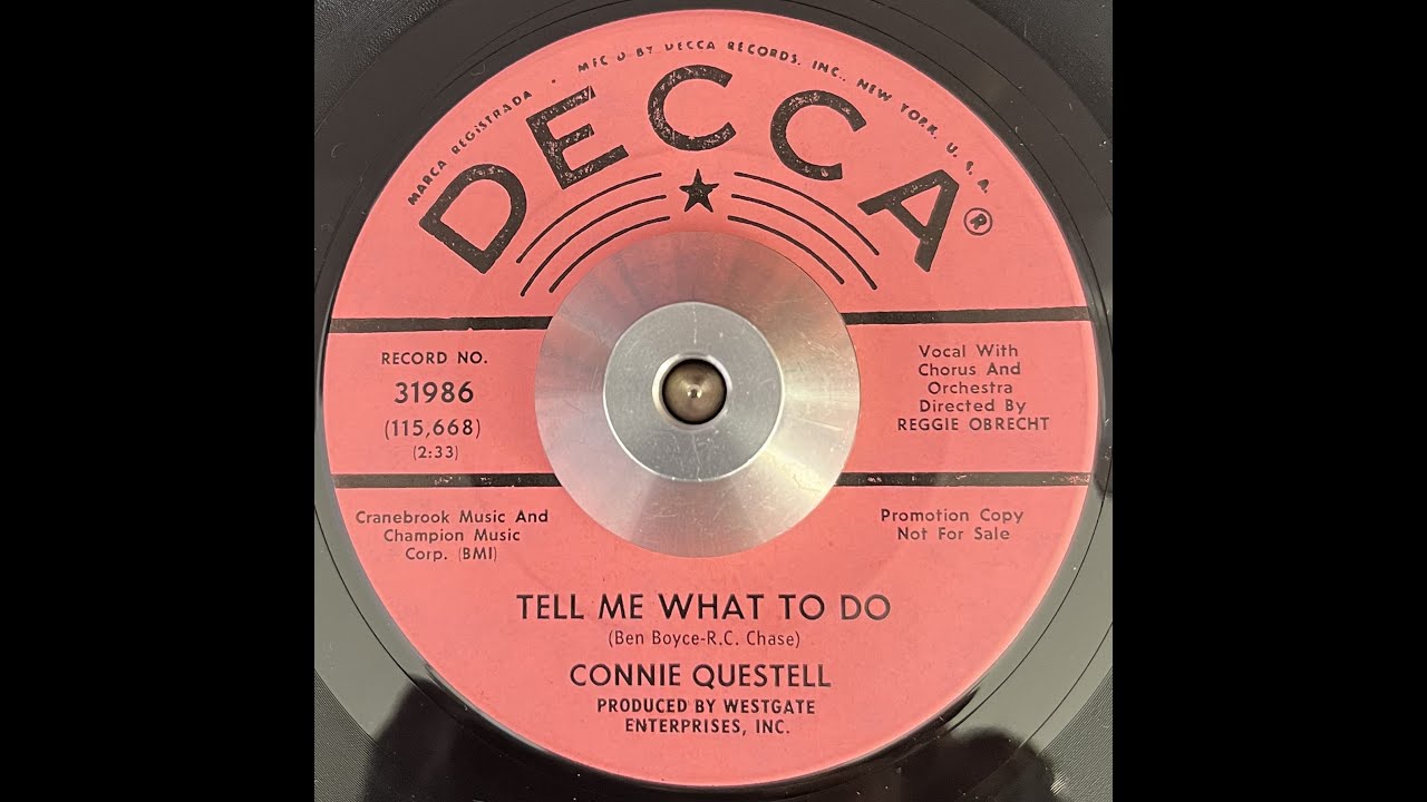 Connie Questell Tell Me what to do