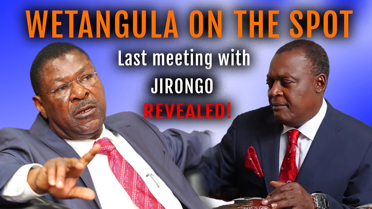 WETANGULA CORNERED! 