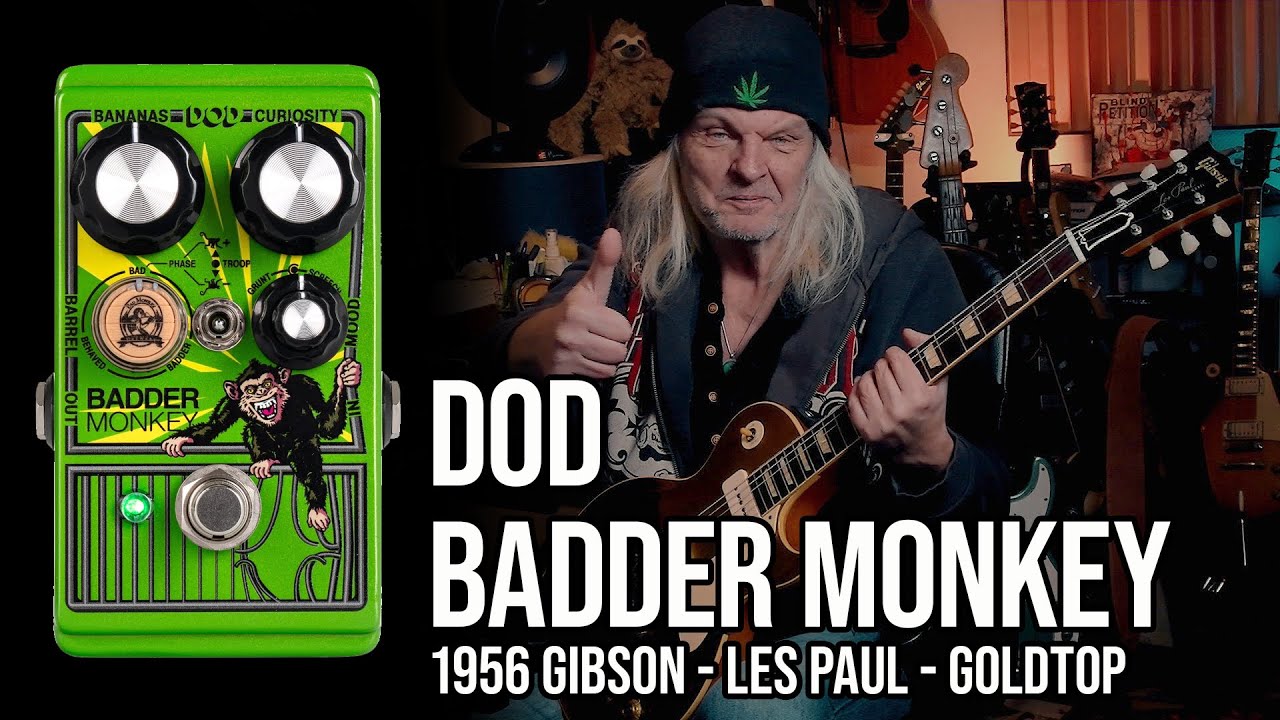 DOD Badder Monkey - 1956 Les Paul Goldtop