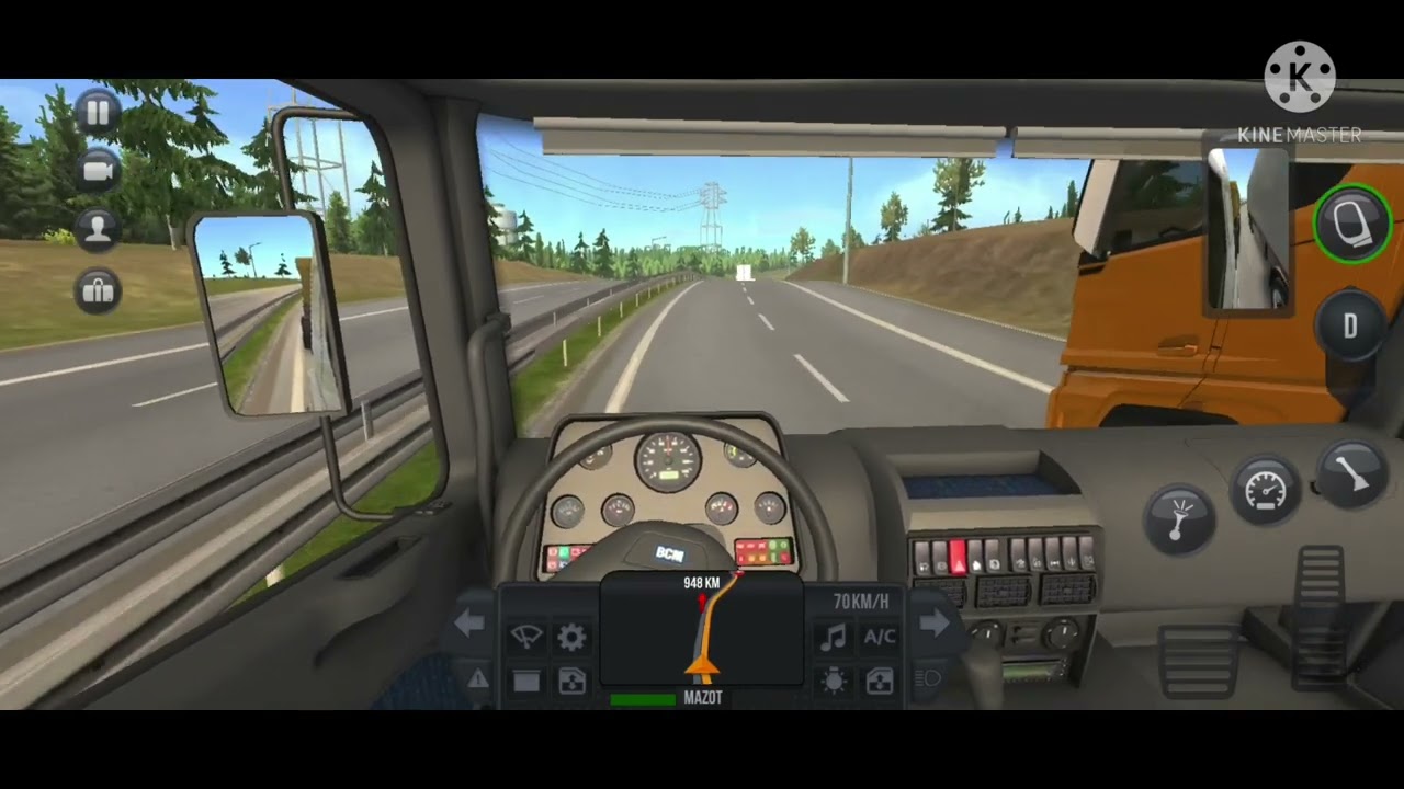 Truck Simulator:Ultimate Bmc Pro 827 2007 ile Bitlis'ten Burdur'a Kum Çekiyoruz 1323km