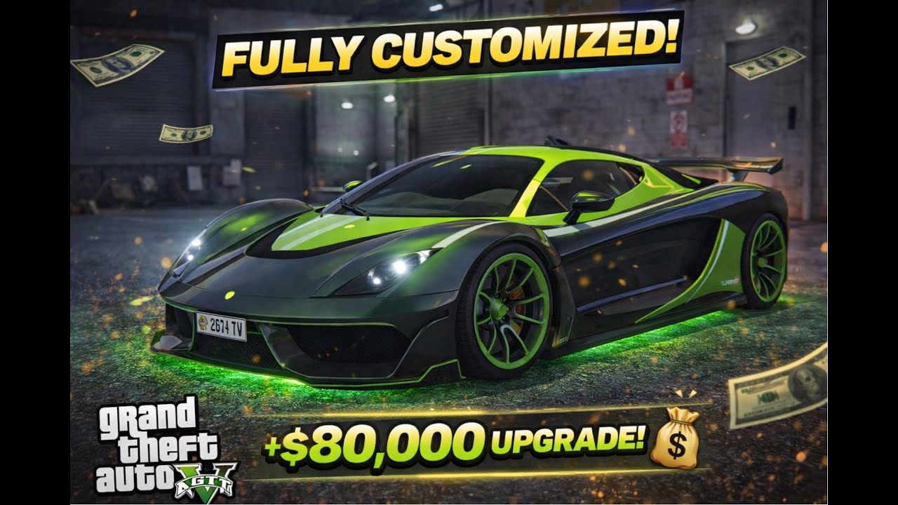 GTA 5 Pegassi Osiris Full Customization | $80,000 Upgrade (Before vs After)