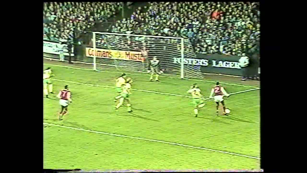 Norwich City v Arsenal 1987-88