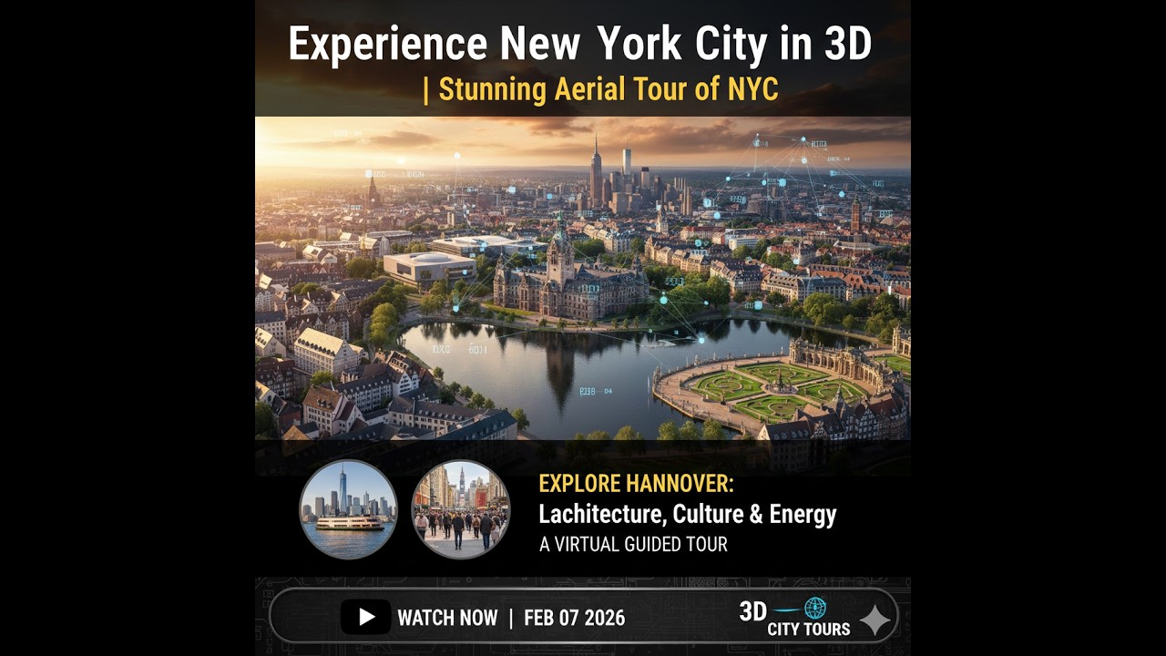 Experience New York City in 3D | Stunning Aerial Tour of NYC