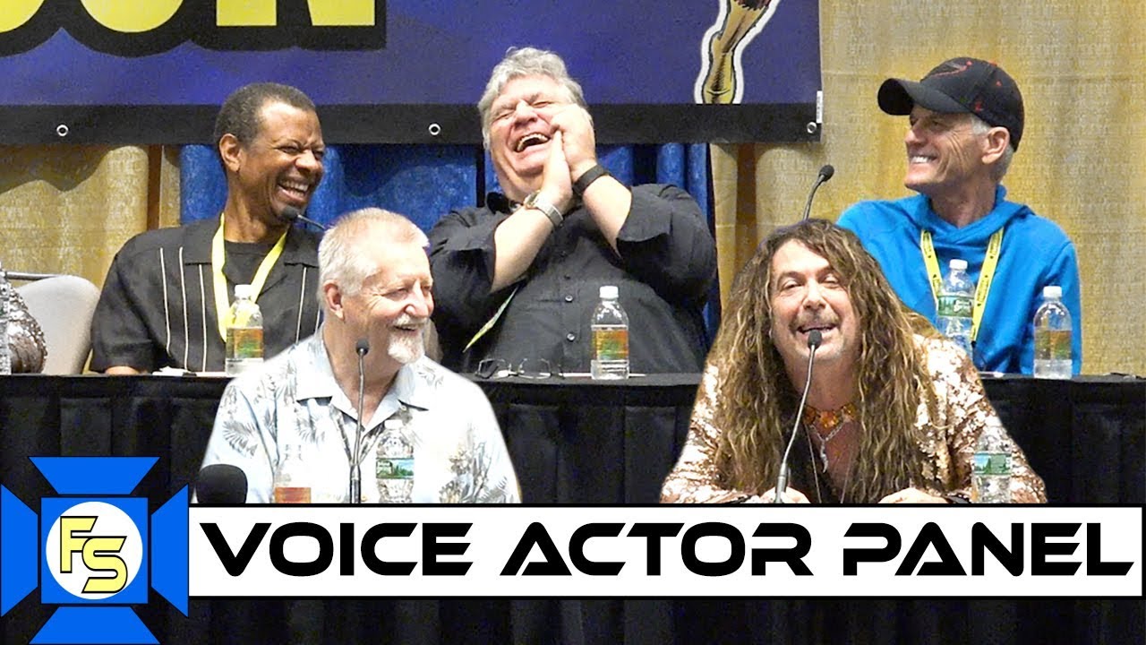 VOICE ACTOR Panel - Harnell, LaMarr, Paulsen, LaMarche, Kenney - Terrificon 2019