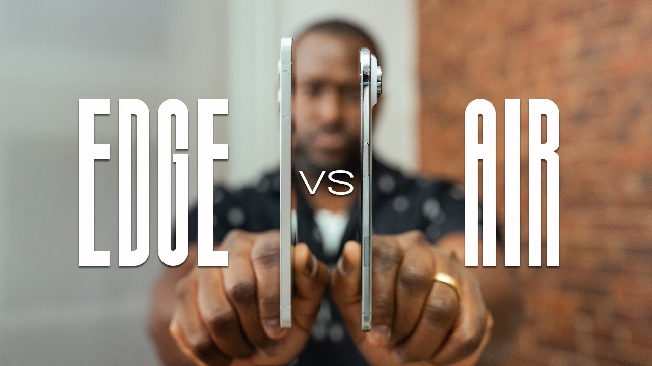 Обзор iPhone Air и Galaxy S25 Edge | Тестирование камеры, аккумулятора и игр!