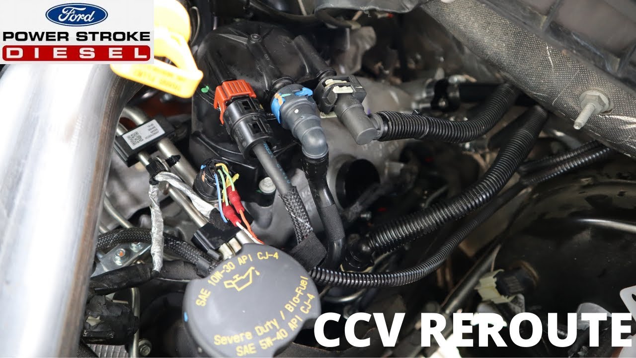 2011-2019 Ford 6.7L Powerstroke *CCV Reroute* Step-by-Step