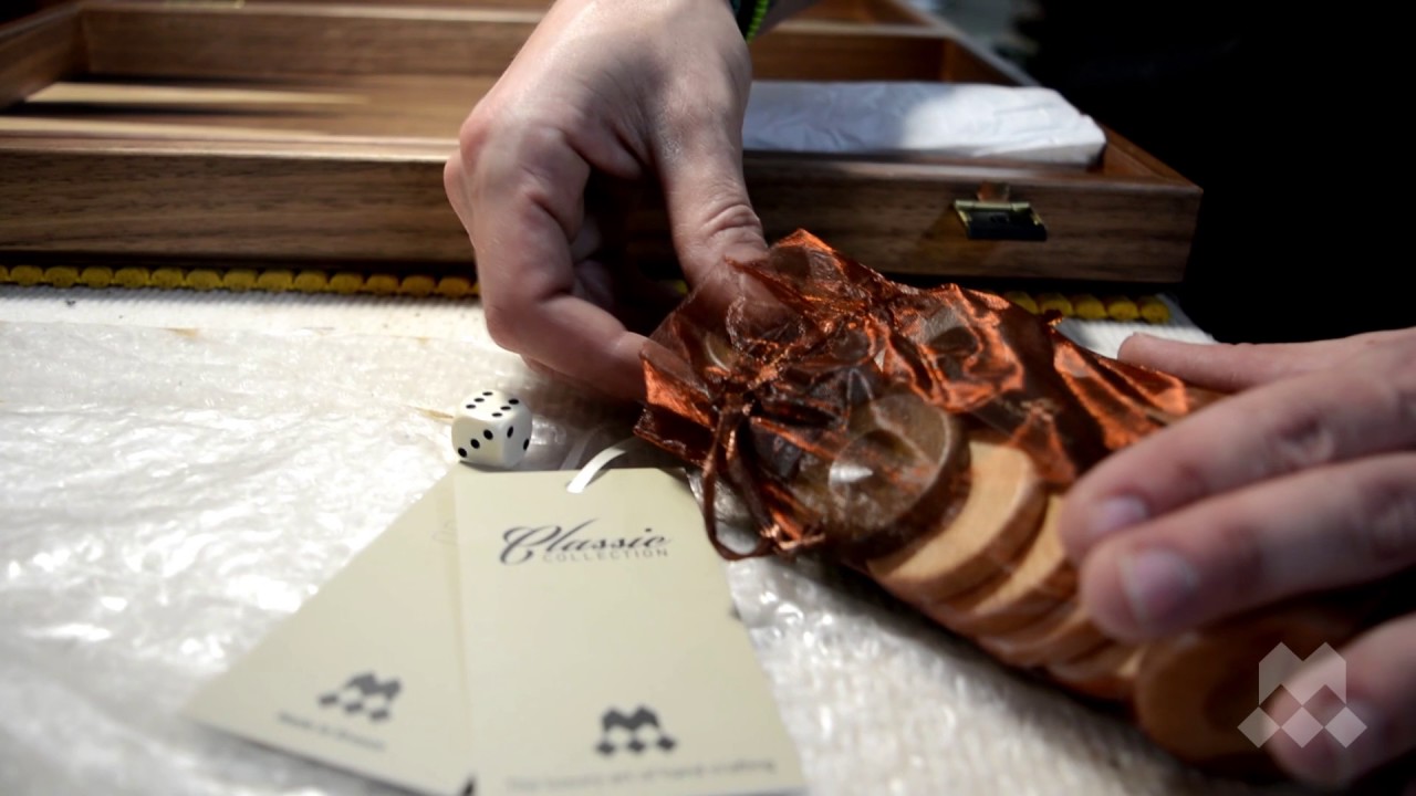 Handcrafted Backgammon Process  Manopoulos.com