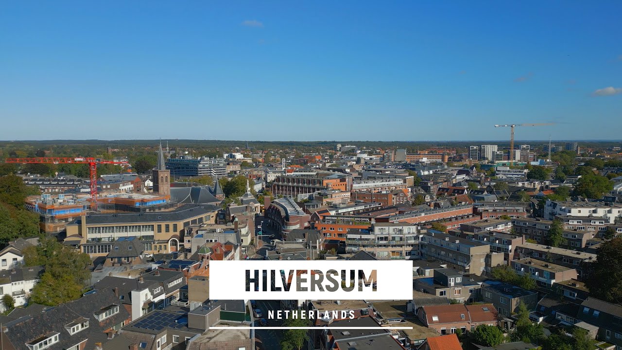 Hilversum - Cinematic 4k drone video