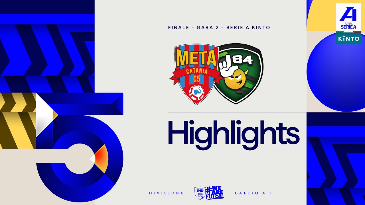 Meta Catania-L84 Torino 6-3 | Highlights | Serie A KINTO 2025/2026 | Playoff | Finale - Gara-2