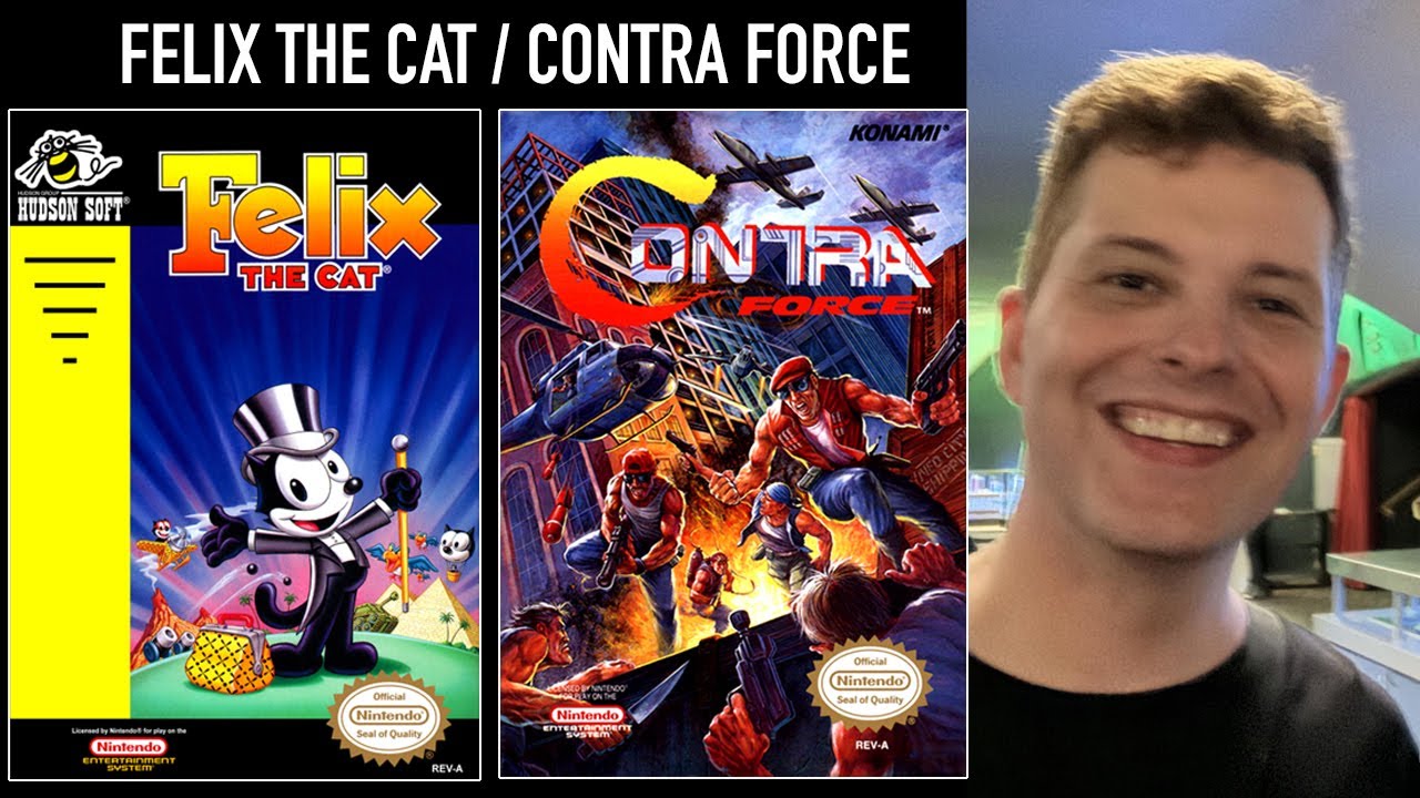 Felix the Cat / Contra Force (NES) Mike Matei Live