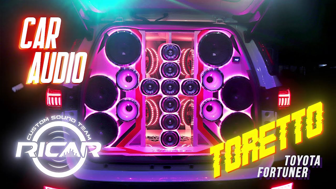 EQUIPAMIENTO CAR AUDIO TORETTO - TOYOTA FORTUNER - RICAR PERÚ