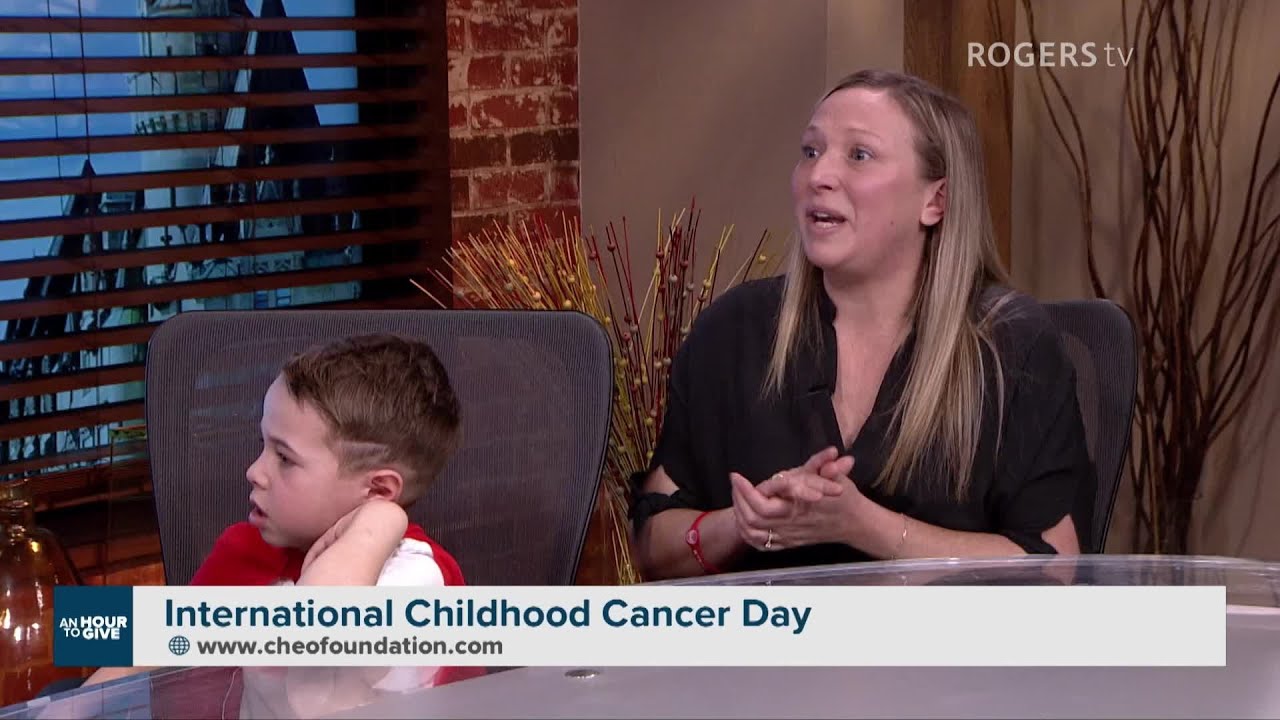 An Hour to Give - CHEO - International Childhood Cancer Day