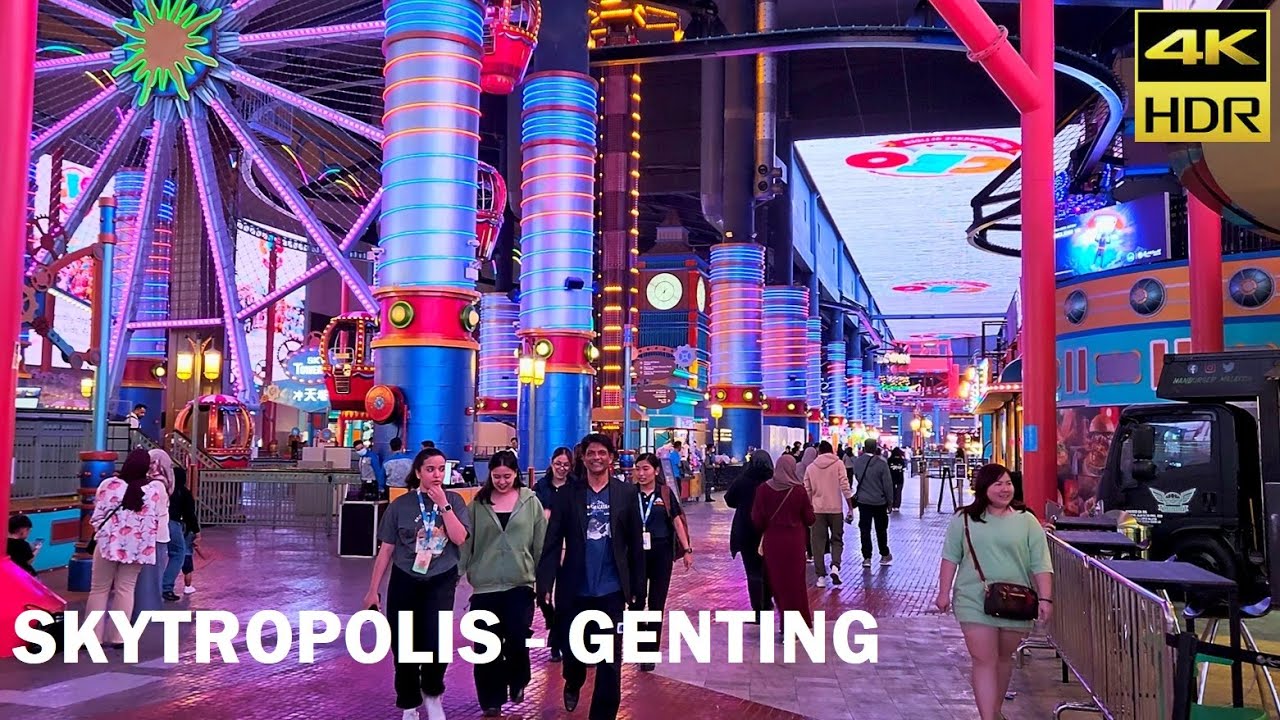 Walking Around SKYTROPOLIS at GENTING HIGHLAND - MALAYSIA ❗ Indoor Theme Park