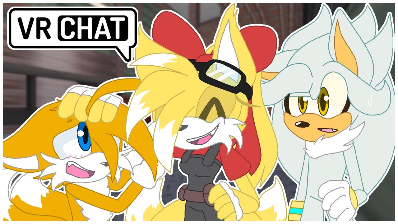 FEMALE TAILS?! | Silver & Tails Meet A Female Version Of Tails?! (VR Chat)