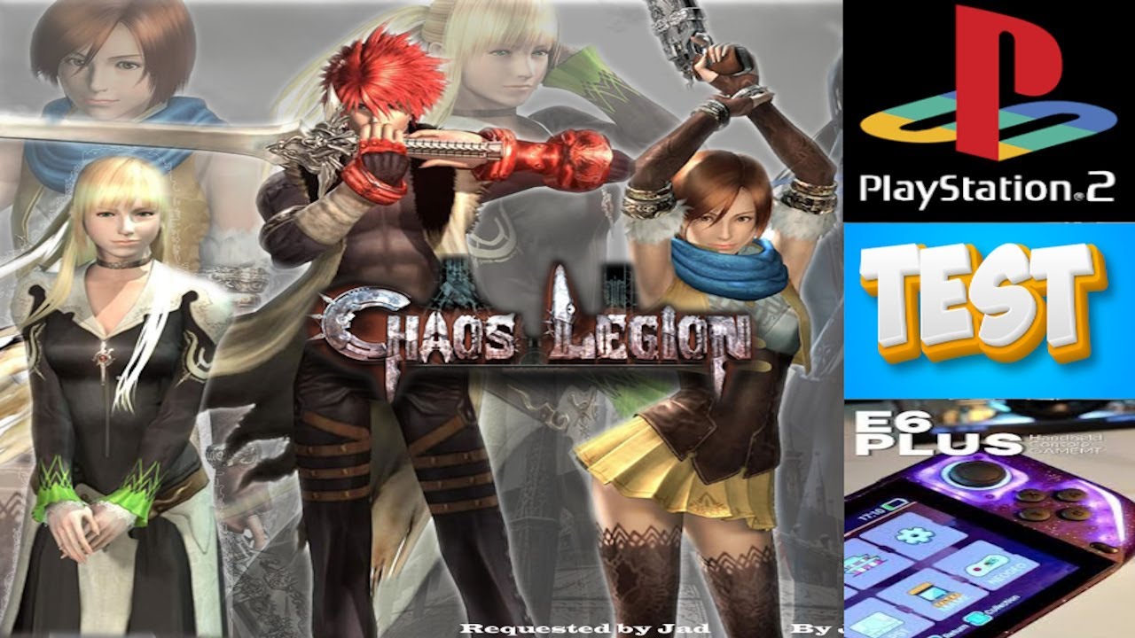 PS2 chaos Legion GAMEMT E6 Plus
