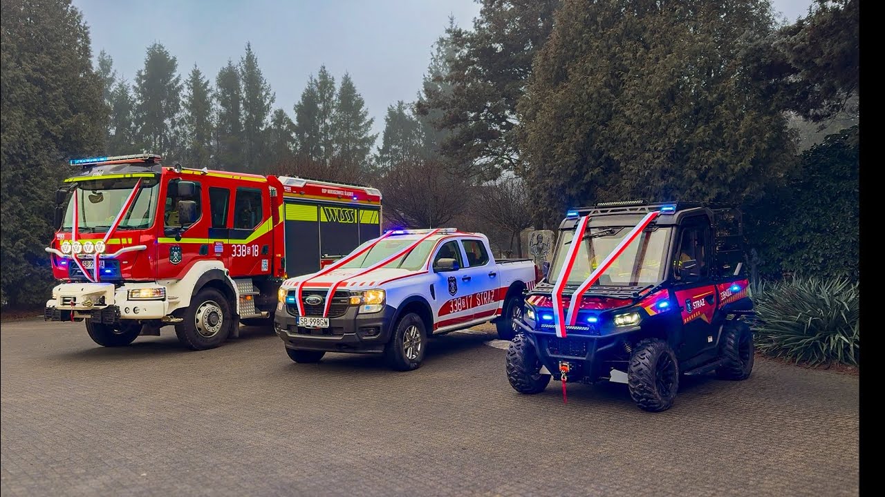 Poświęcenie wozów OSP Mikuszowice Śląskie