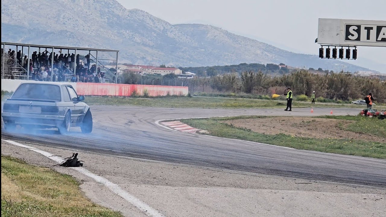 Megara drift 23 3 25 bmw e30 v8..τα περασματα...manjies all day long no handbrake