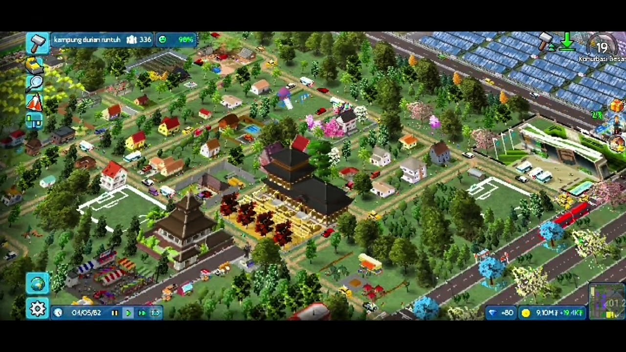 Kampung Durian Runtuh Upin & Ipin di TheoTown Android (Versi Kampung)