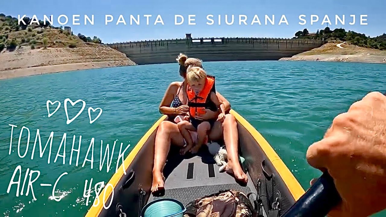 Kanoen op Panta de Siurana - Tomahawk AIR-C 480