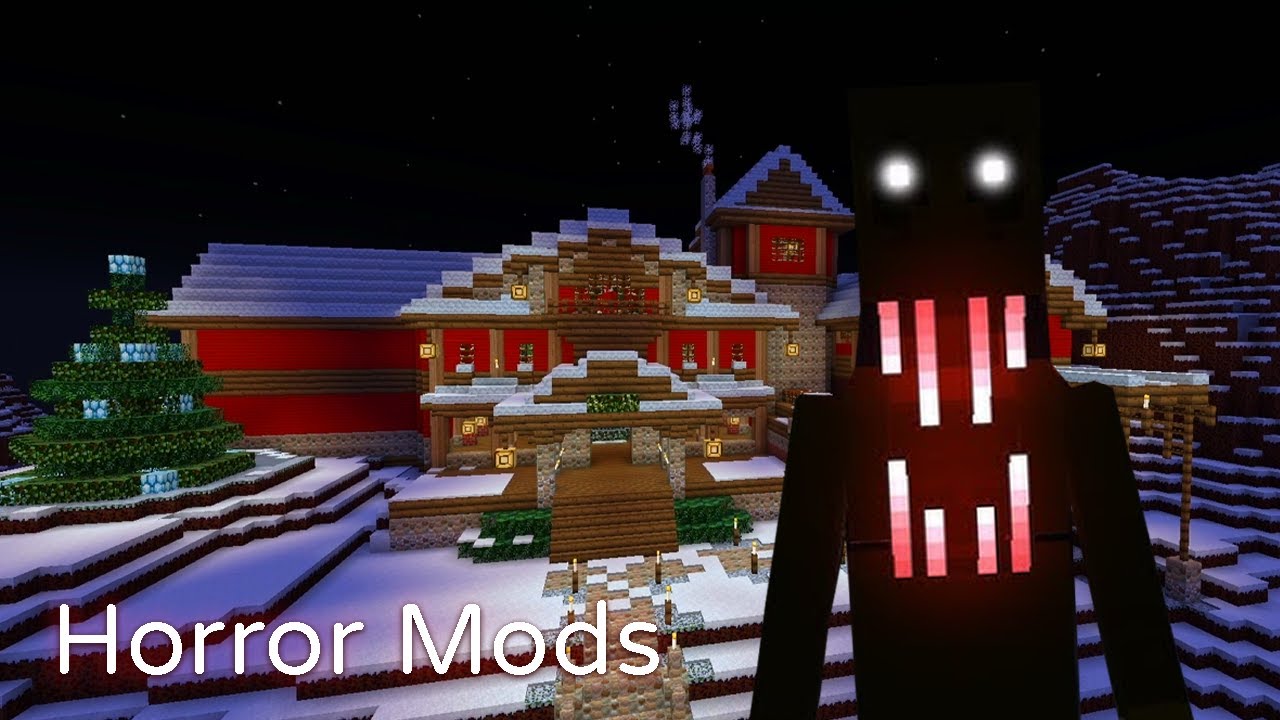 Minecraft's OG Christmas World But With Horror Mods!